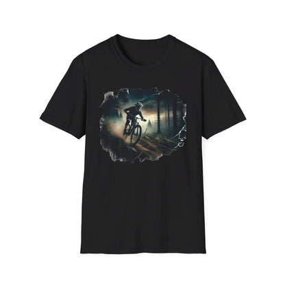 Night Ride Mountain Biker Men’s Tee