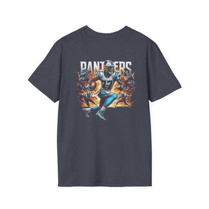 Carolina Panthers Mens American Football Graphic Tee