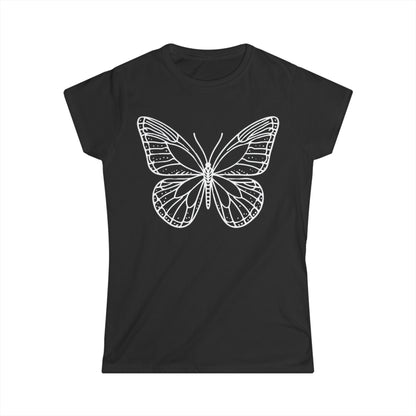Butterfly Nature-Inspired Women’s Graphic Tee