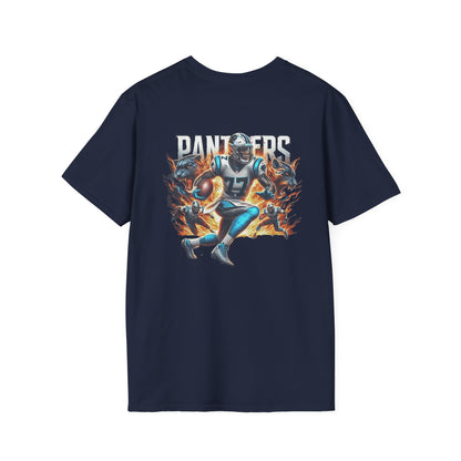 Carolina Panthers Mens American Football Graphic Tee