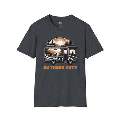 RV There Yet? Mens RV Road Trip Adventure Graphic Tee