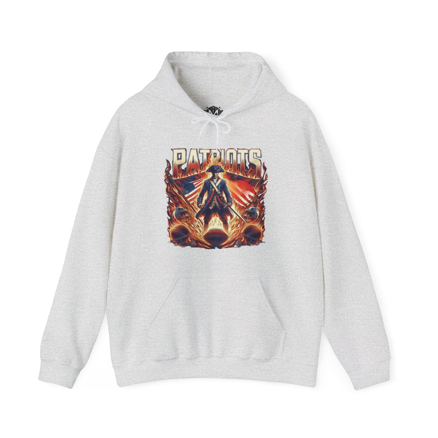 New England Patriots Mens American Football Graphic Hoodie