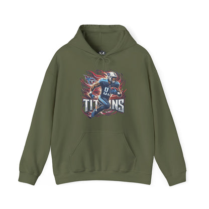 Tennessee Titans Mens American Football Graphic Hoodie