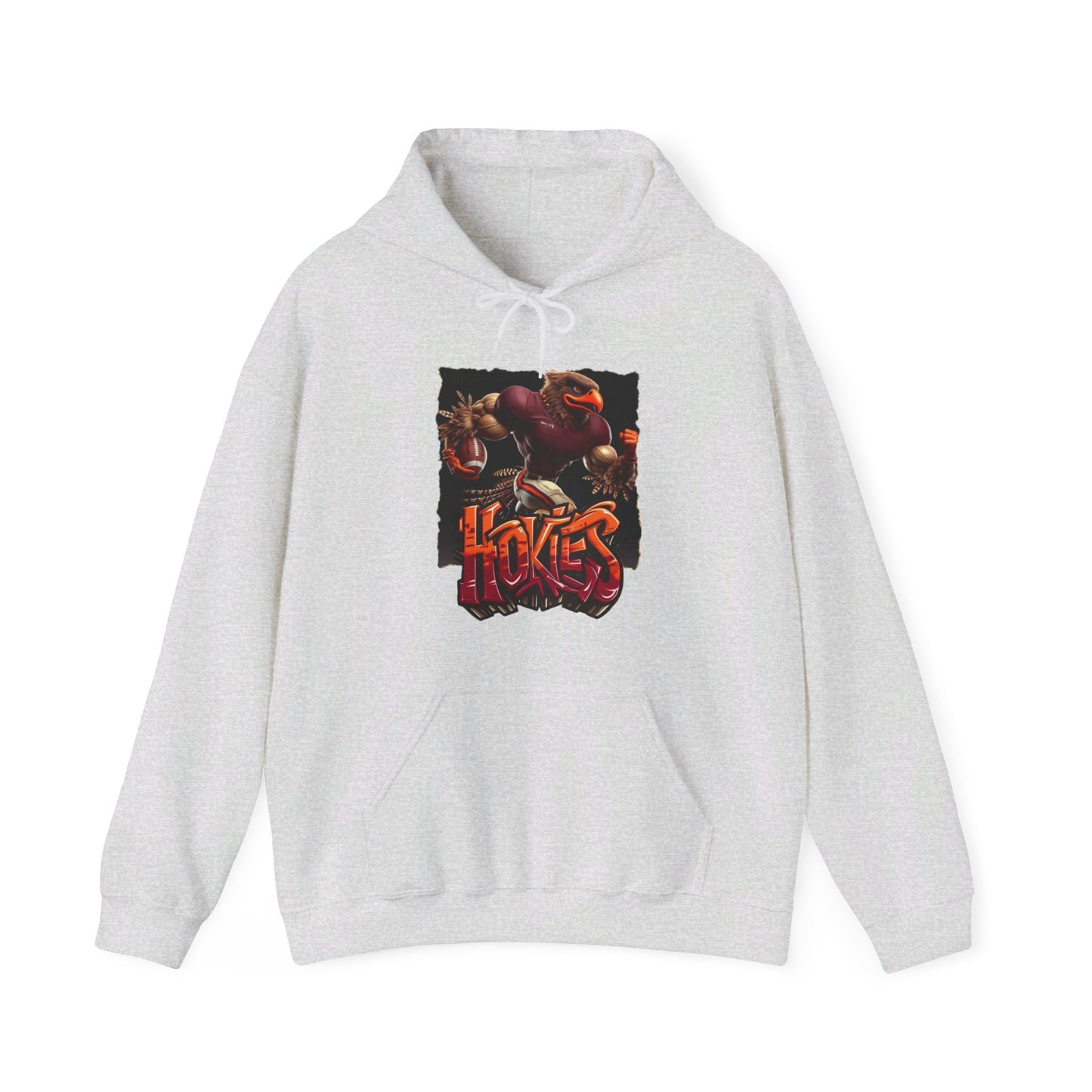Virginia Tech Hokies Mens College Football Graphic Hoodie