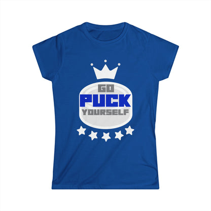 Go Puck Yourself Womens Hockey Graphic Tee