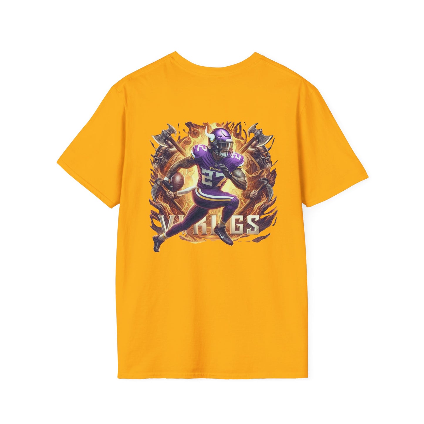 Minnesota Vikings Mens American Football Graphic Tee