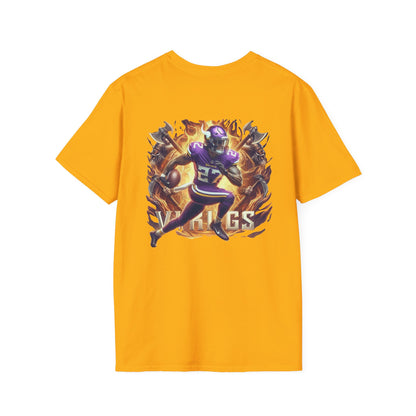 Minnesota Vikings Mens American Football Graphic Tee