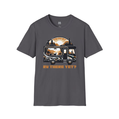 RV There Yet? Mens RV Road Trip Adventure Graphic Tee