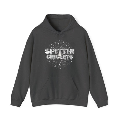 Spitting Chiclets Unisex Hockey Graphic Hoodie