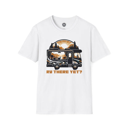 RV There Yet? Mens RV Road Trip Adventure Graphic Tee