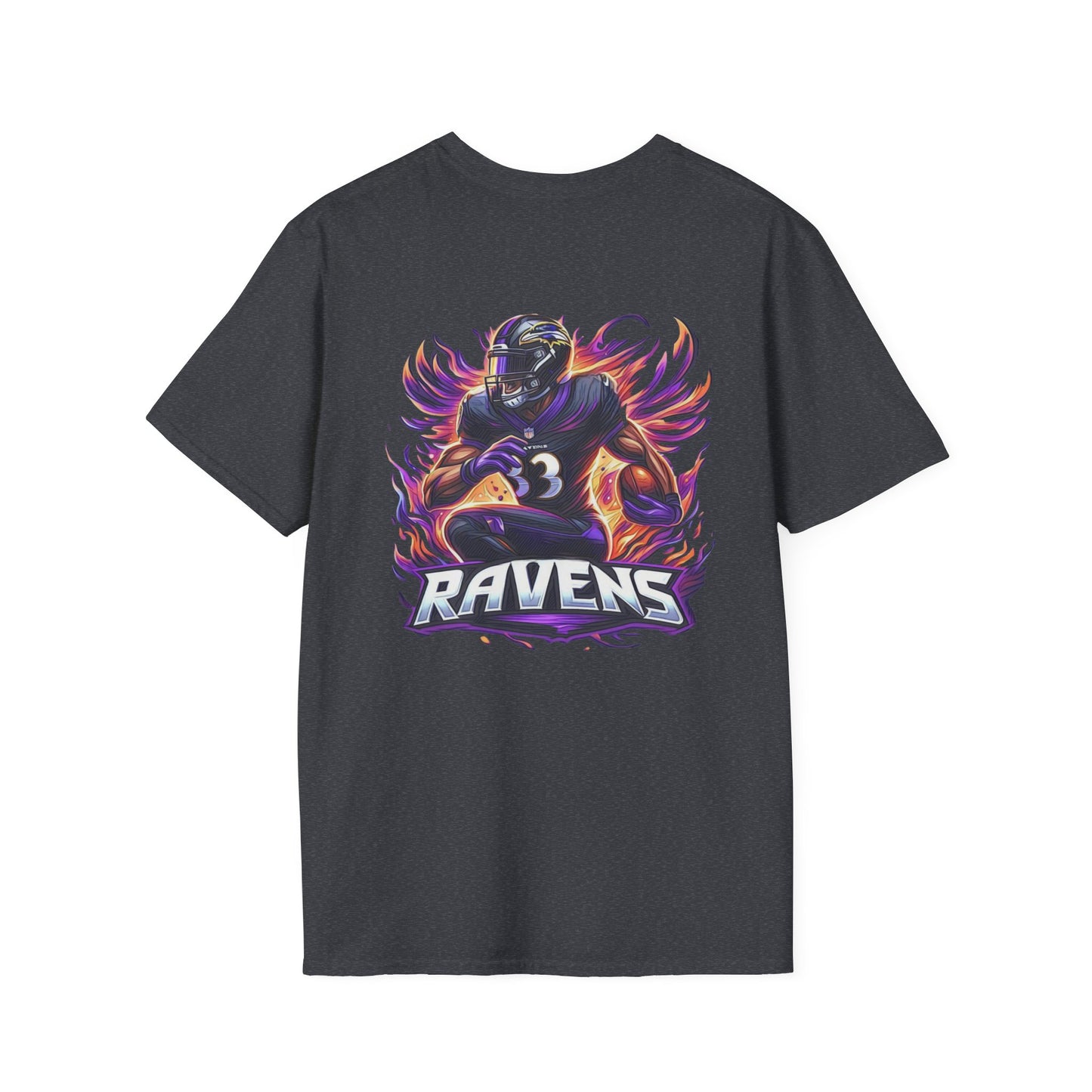 Baltimore Ravens Mens American Football Graphic Tee