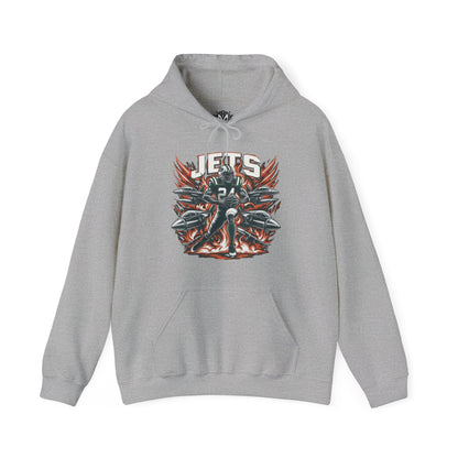 New York Jets Mens American Football Graphic Hoodie