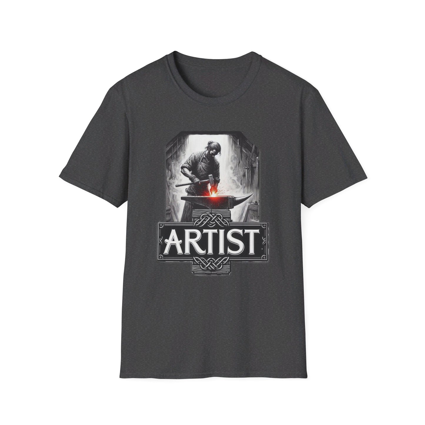 Medieval Blacksmith Artist Men’s Graphic Tee
