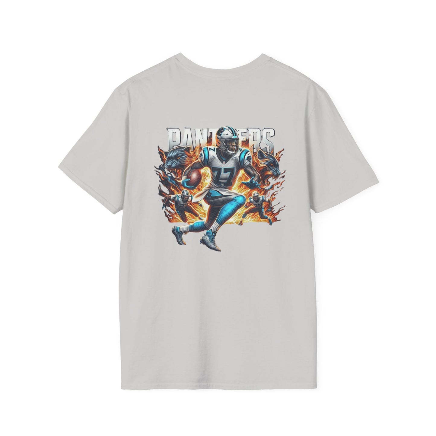 Carolina Panthers Mens American Football Graphic Tee