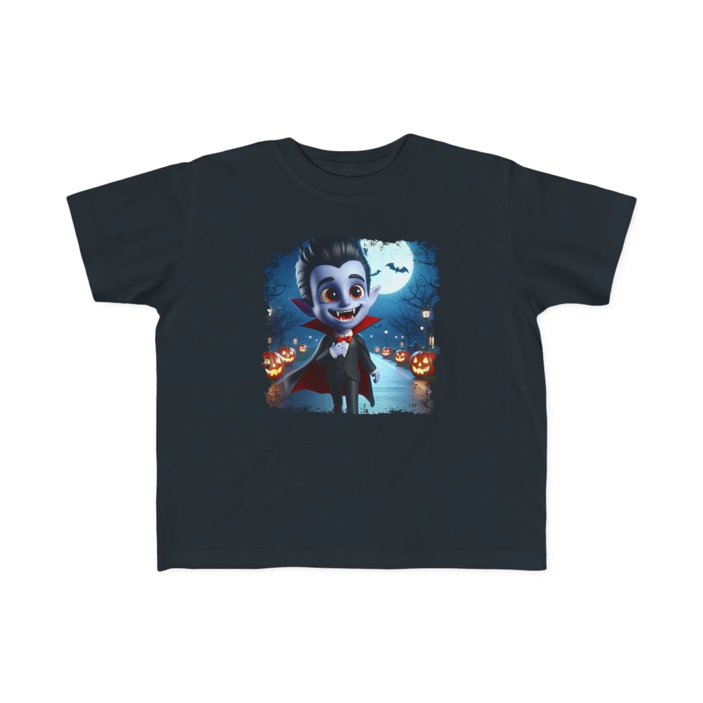 Spooky Vampire Halloween Toddler Graphic Tee
