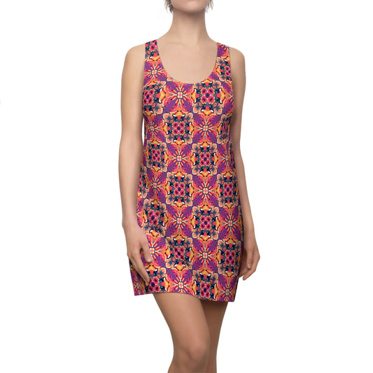 Kaleidoscope Bloom Racerback Dress