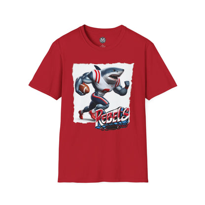 Ole Miss Rebels Mens College Football Graphic Tee