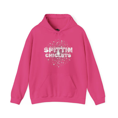 Spitting Chiclets Unisex Hockey Graphic Hoodie