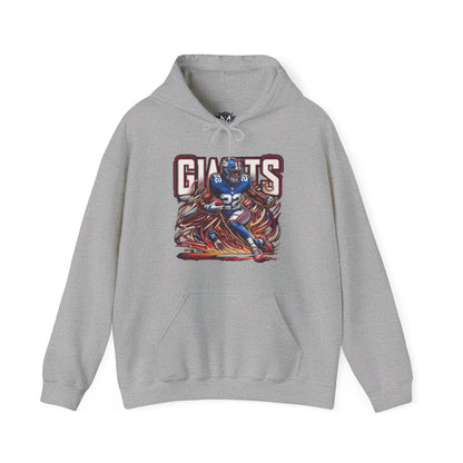 New York Giants Mens American Football Graphic Hoodie
