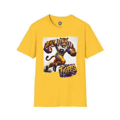 LSU Tigers Mens College Football Graphic Tee