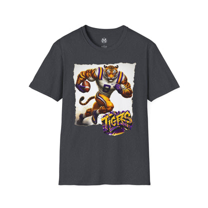 LSU Tigers Mens College Football Graphic Tee