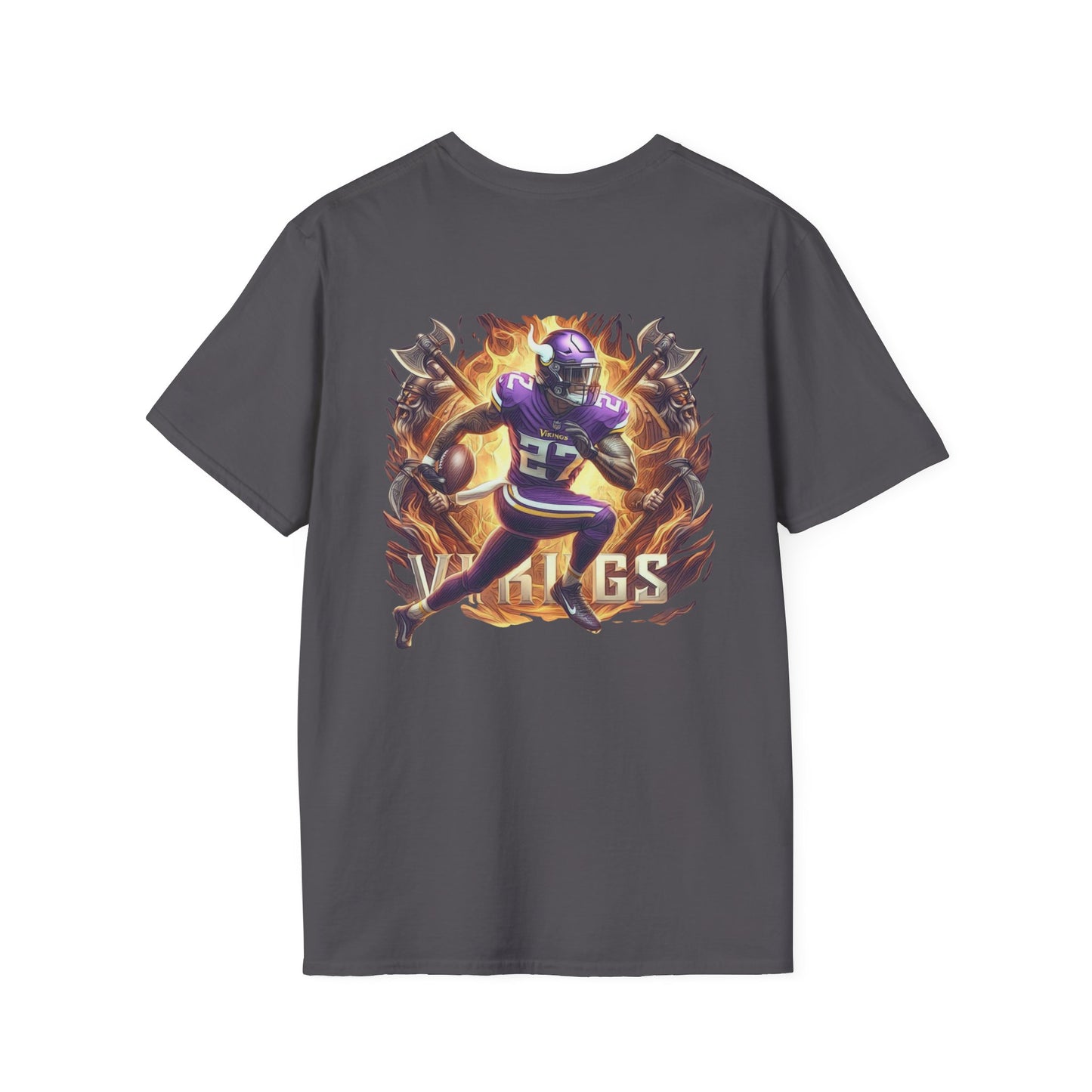 Minnesota Vikings Mens American Football Graphic Tee