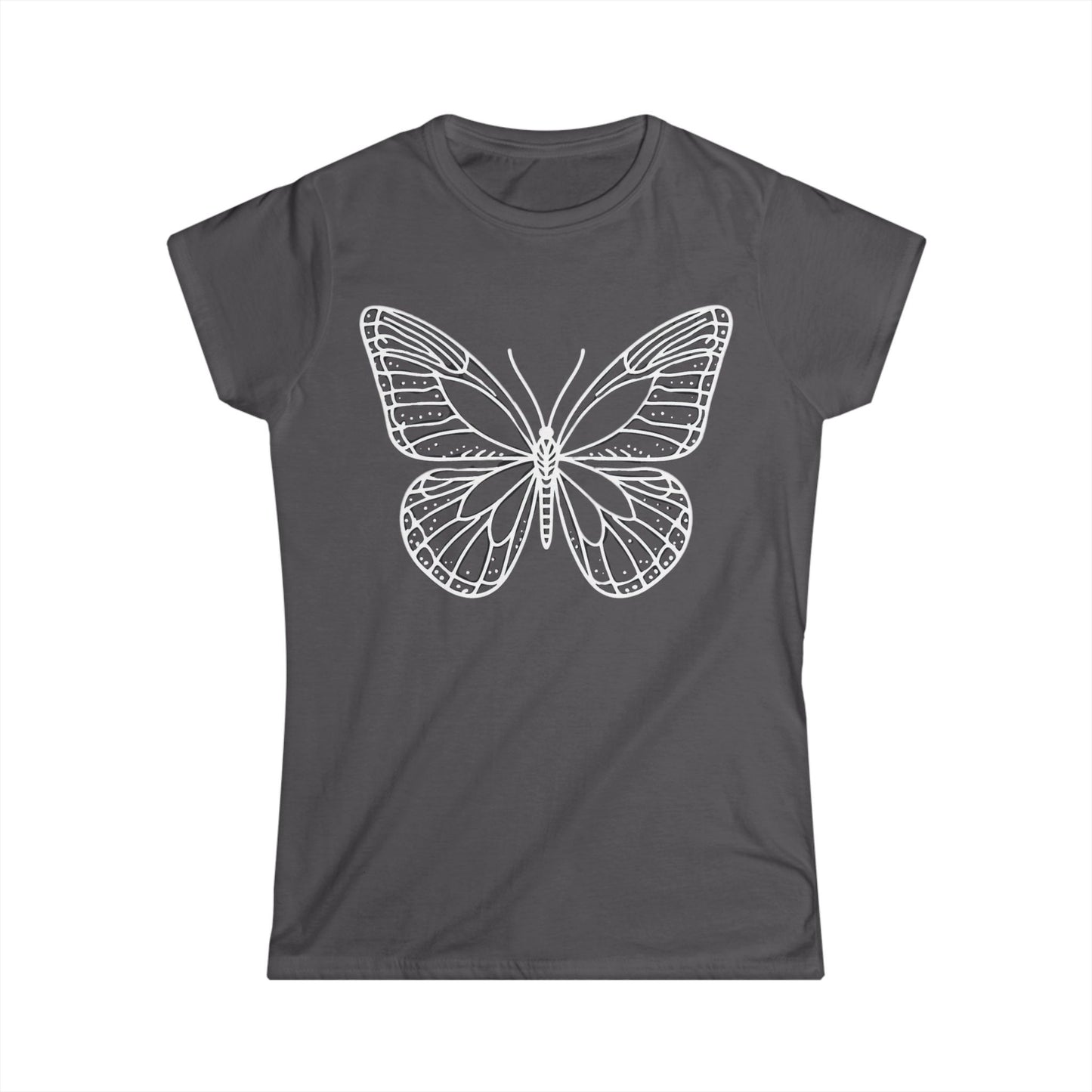 Butterfly Nature-Inspired Women’s Graphic Tee