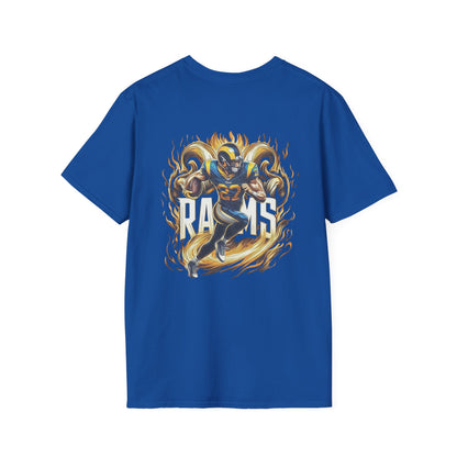 LA Rams Mens American Football Graphic Tee