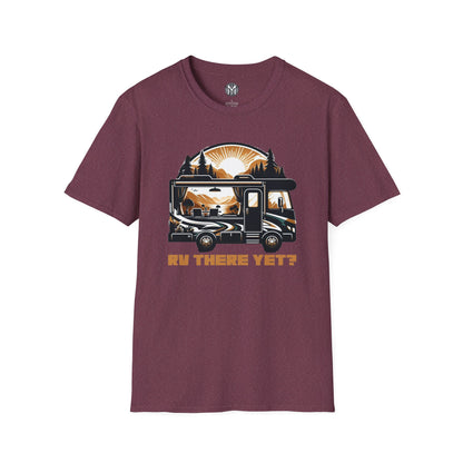 RV There Yet? Mens RV Road Trip Adventure Graphic Tee