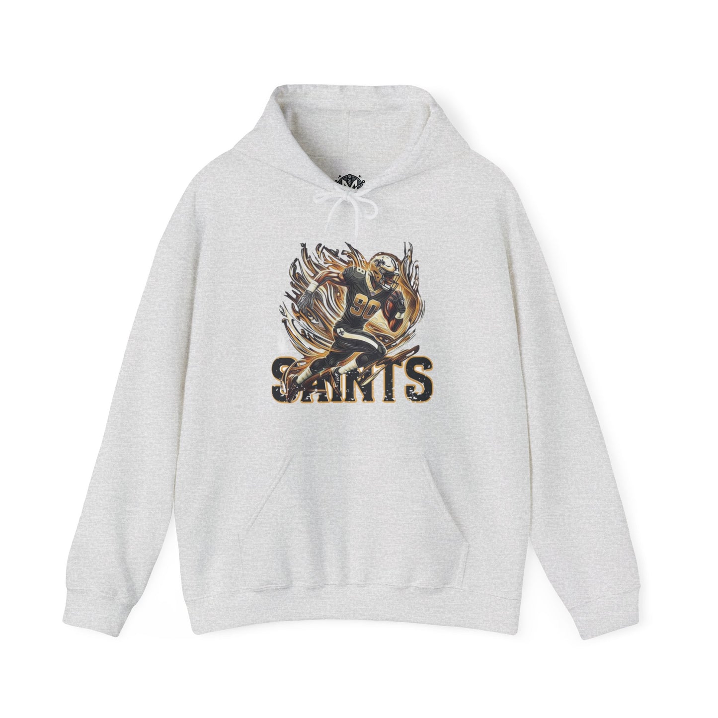 New Orleans Saints Mens American Football Graphic Hoodie