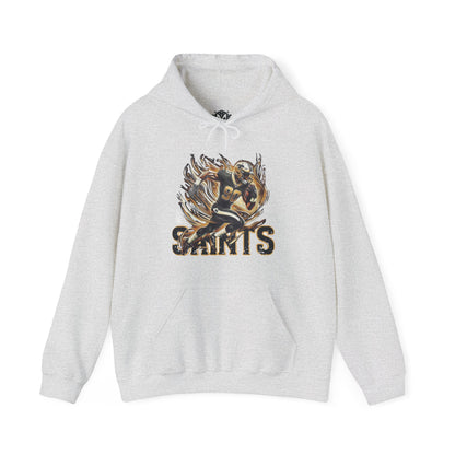 New Orleans Saints Mens American Football Graphic Hoodie