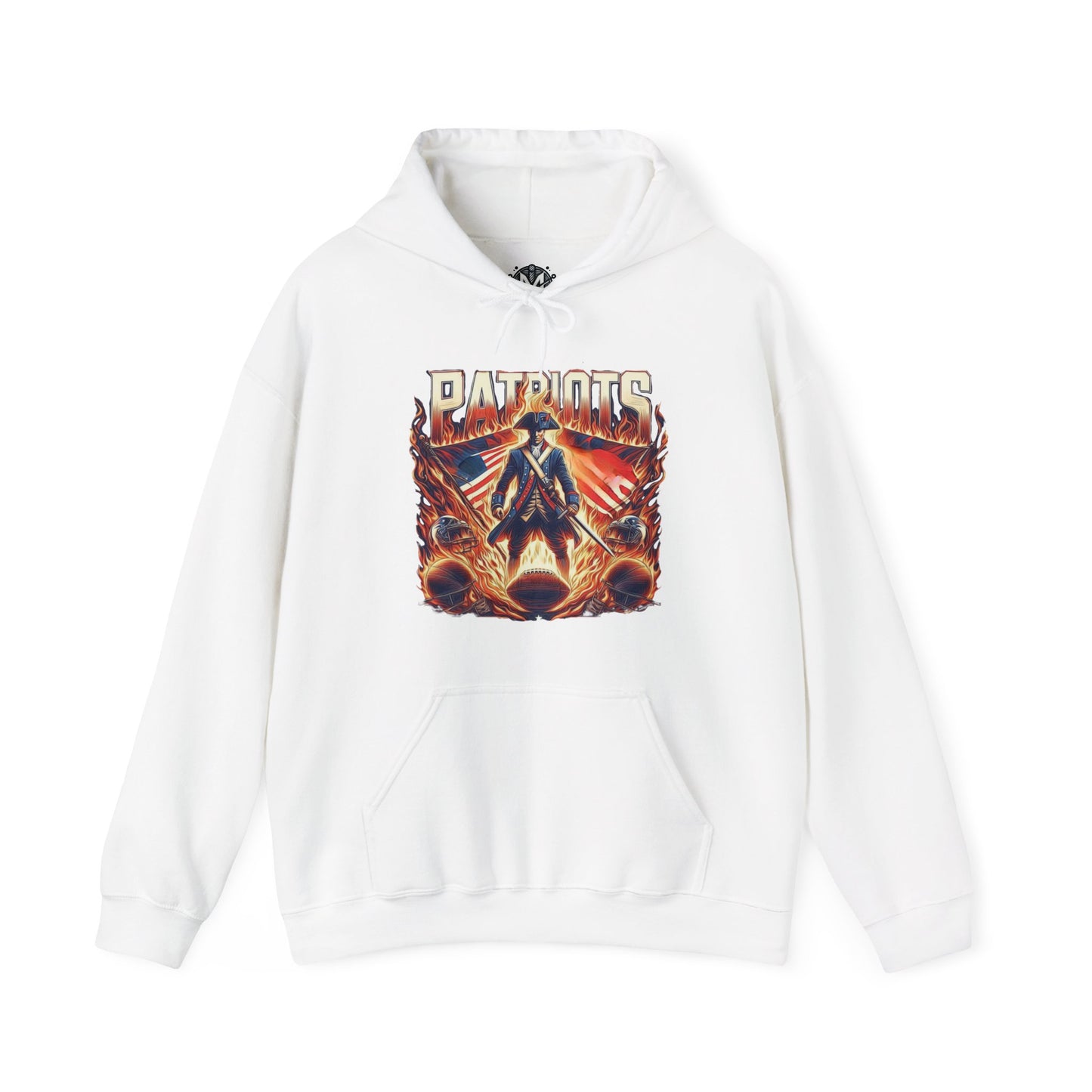 New England Patriots Mens American Football Graphic Hoodie