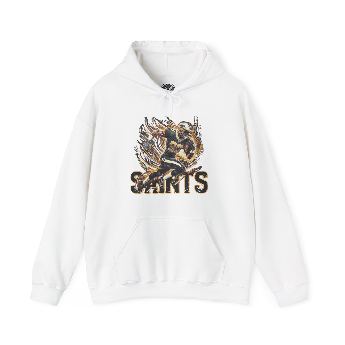 New Orleans Saints Mens American Football Graphic Hoodie