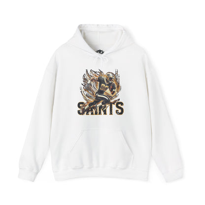 New Orleans Saints Mens American Football Graphic Hoodie