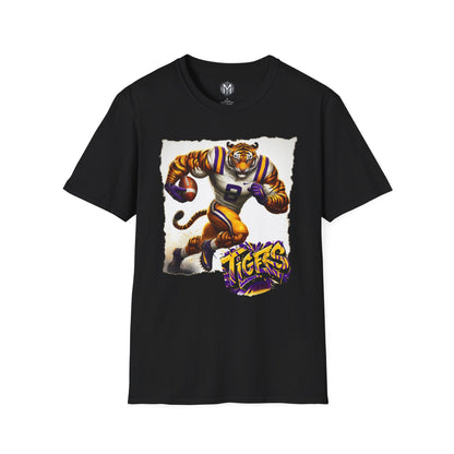LSU Tigers Mens College Football Graphic Tee