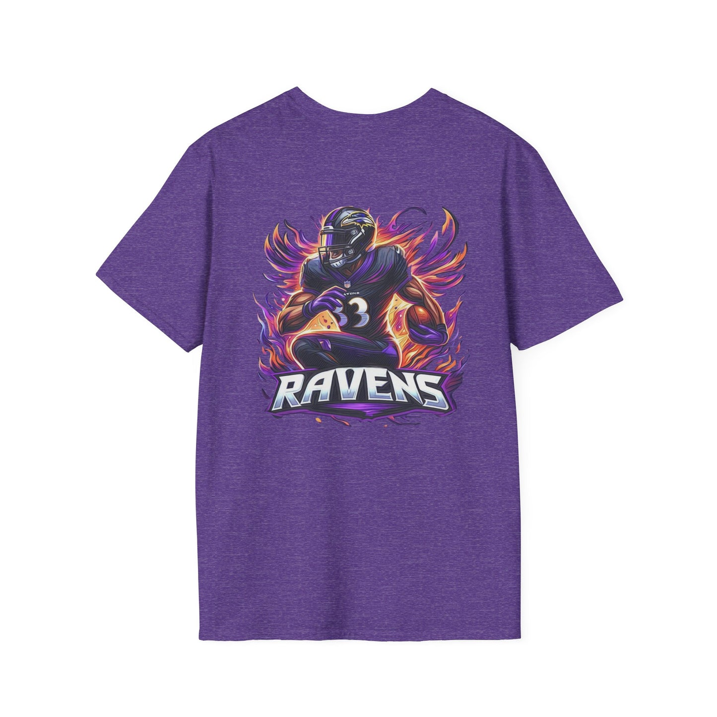 Baltimore Ravens Mens American Football Graphic Tee