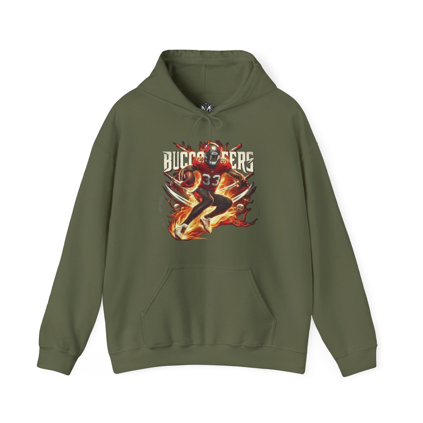Tampa Bay Buccaneers Mens American Football Graphic Hoodie