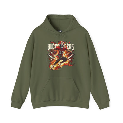 Tampa Bay Buccaneers Mens American Football Graphic Hoodie