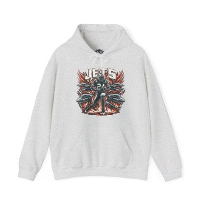 New York Jets Mens American Football Graphic Hoodie