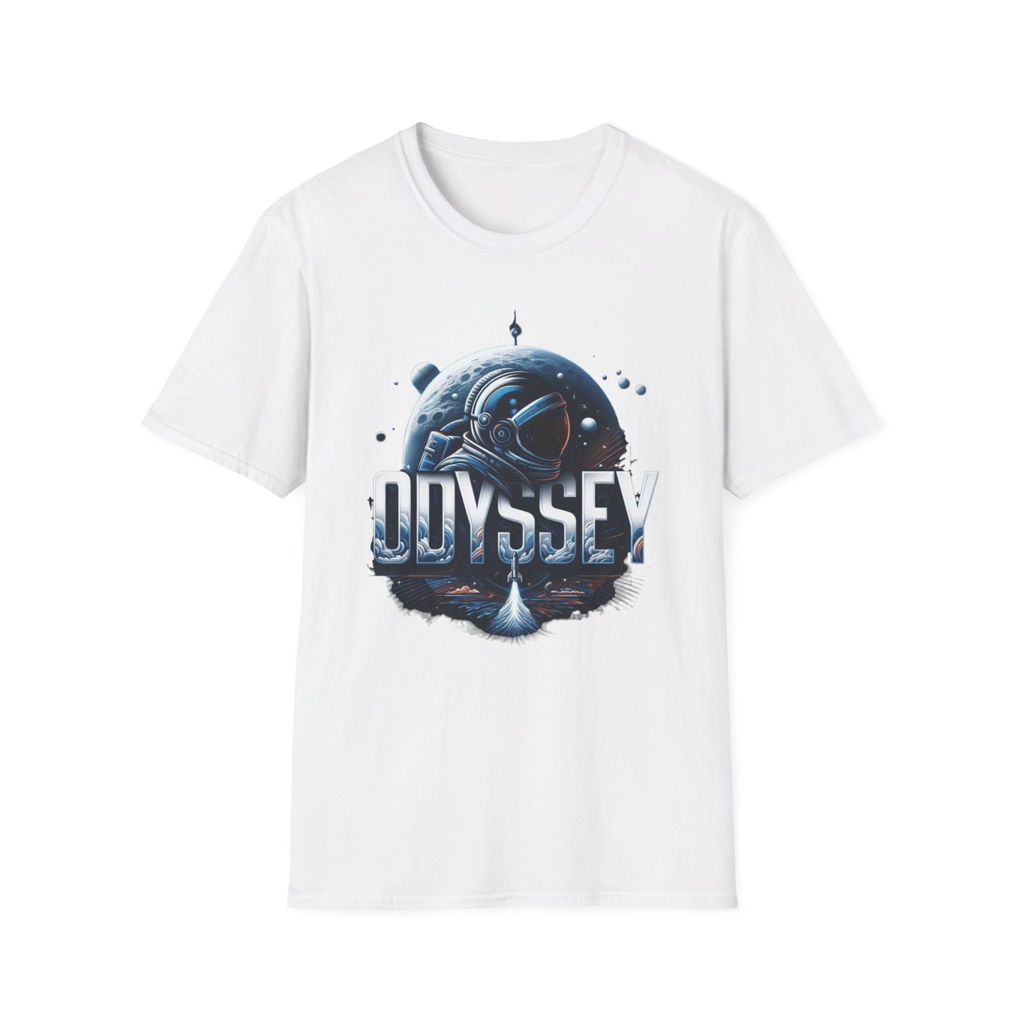 ODYSSEY Men’s Space-Themed Graphic Tee