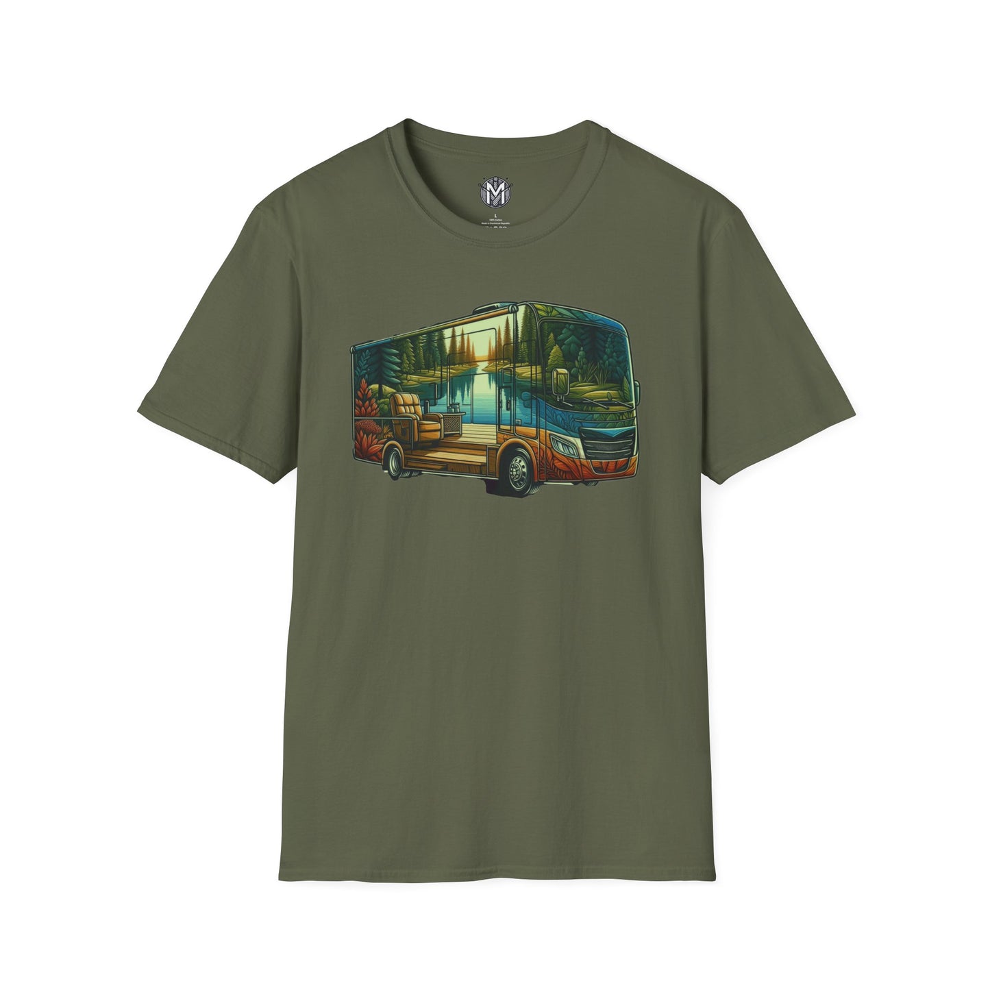 Mens RV Road Trip Adventure Graphic Tee