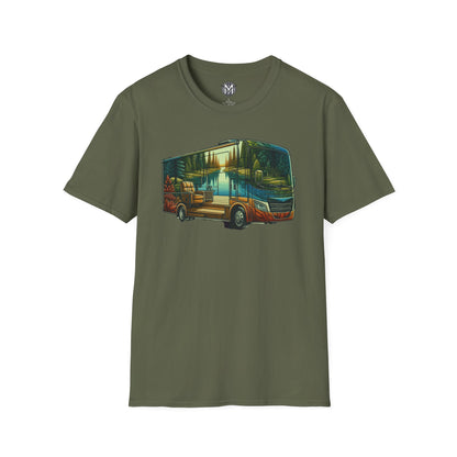 Mens RV Road Trip Adventure Graphic Tee