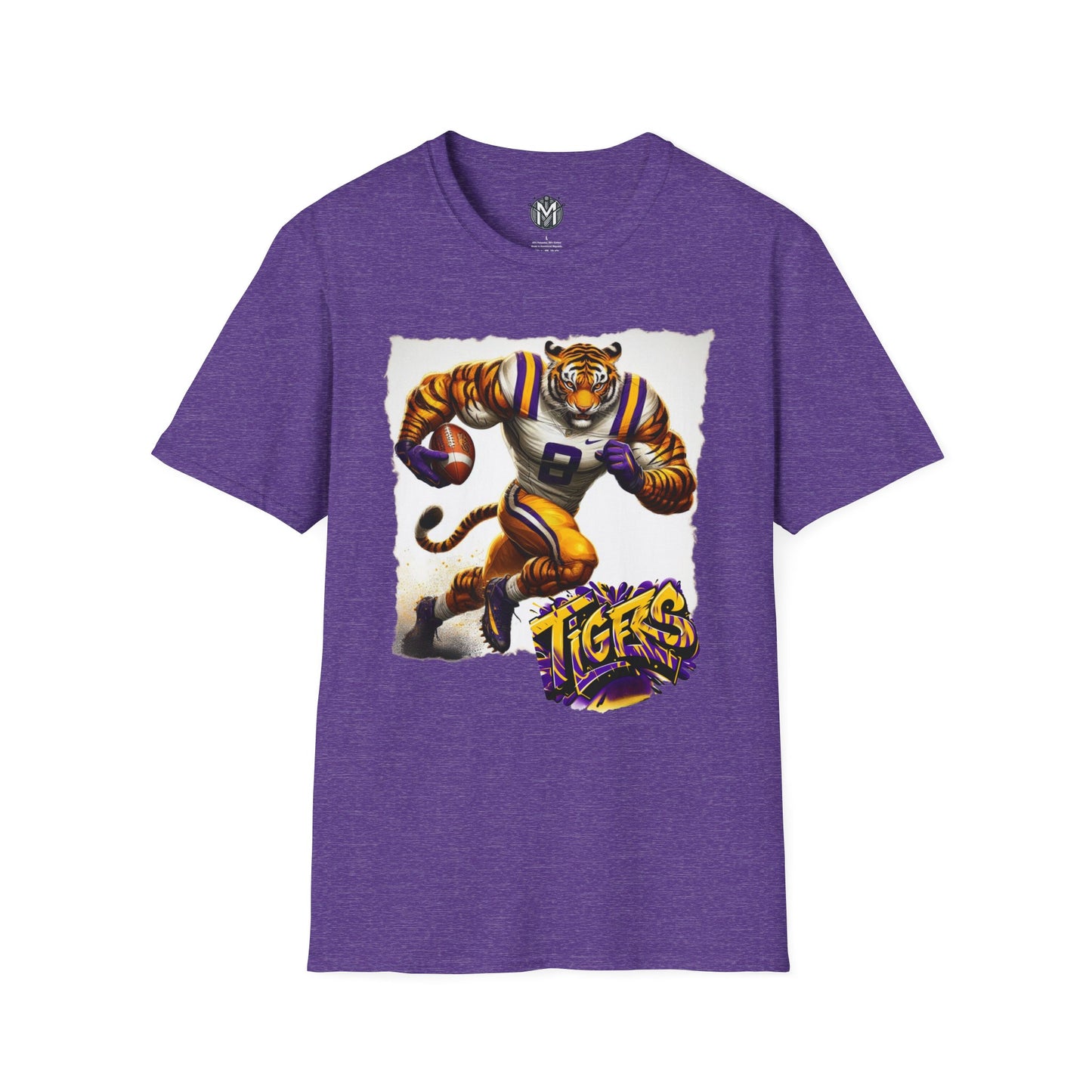 LSU Tigers Mens College Football Graphic Tee
