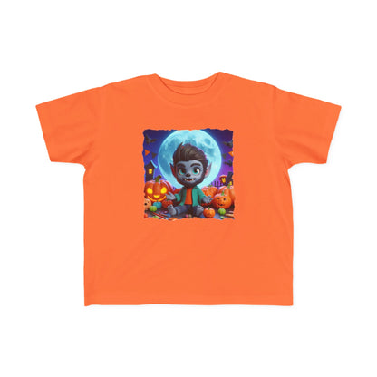 Fun Werewolf Halloween Toddler Graphic Tee