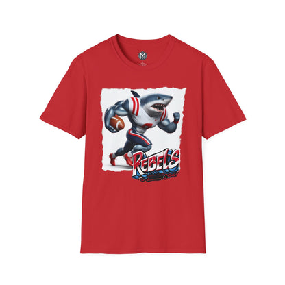 Ole Miss Rebels Mens College Football Graphic Tee