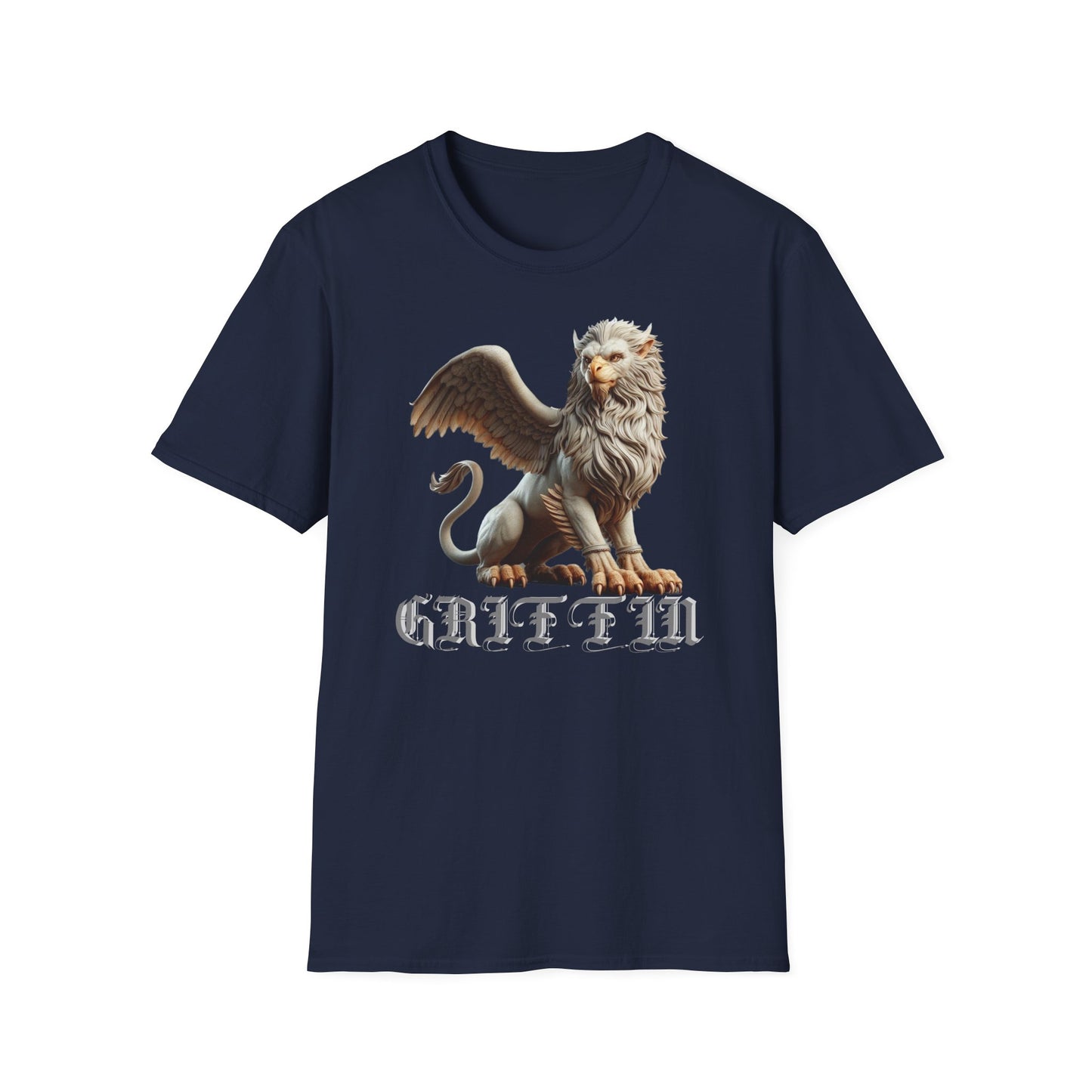 Griffin Mens Mythical Creature Graphic Tee