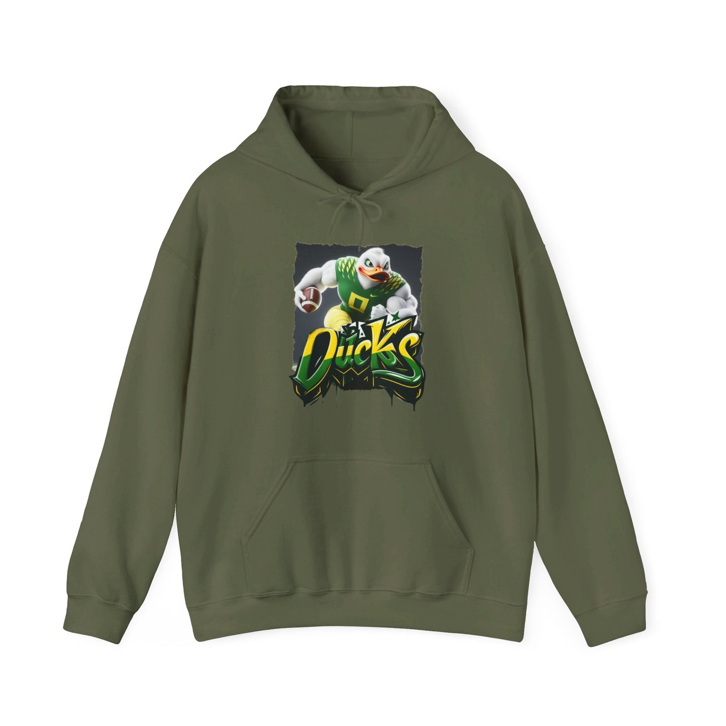 Oregon Ducks Mens College Football Graphic Hoodie