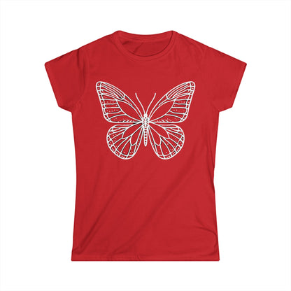 Butterfly Nature-Inspired Women’s Graphic Tee