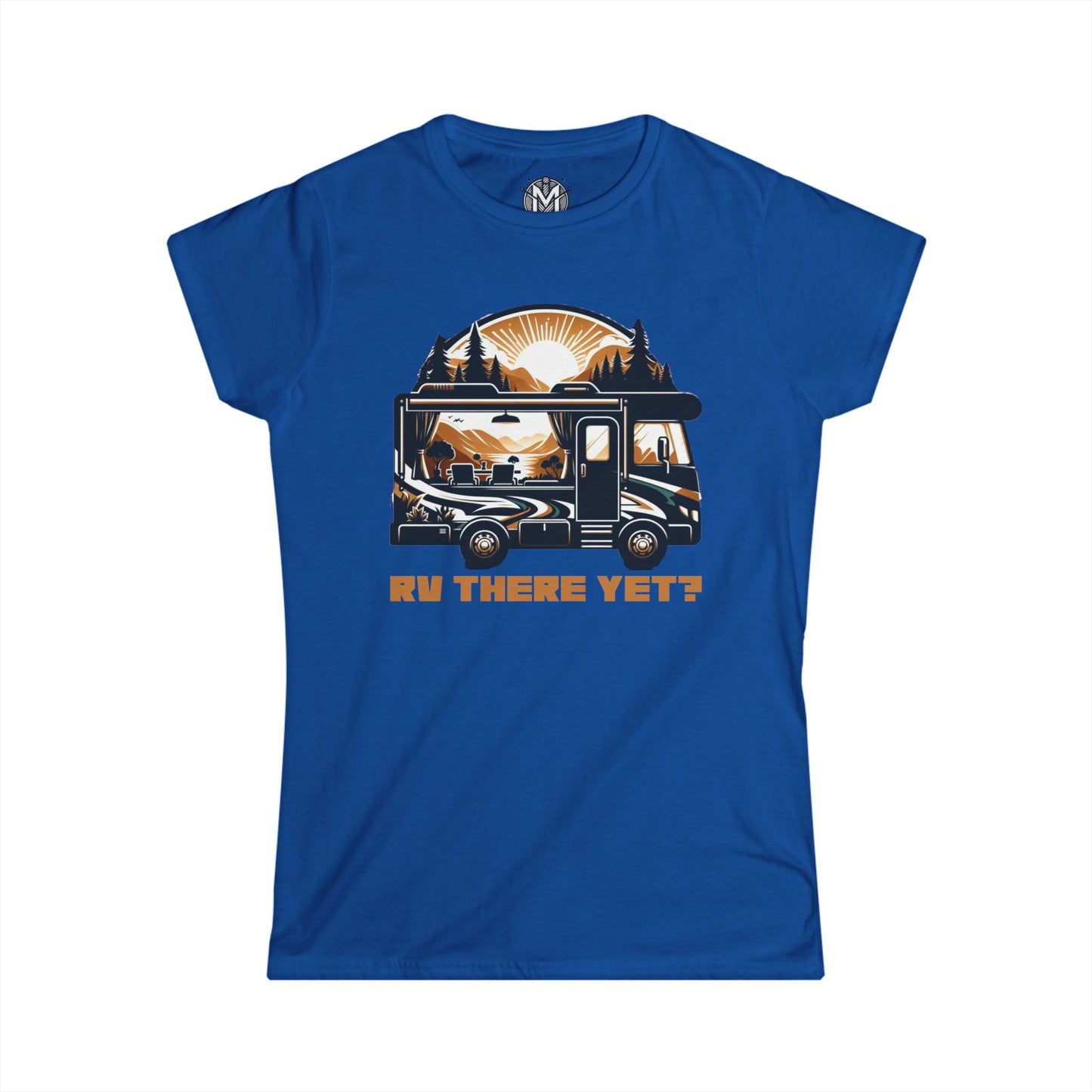 RV There Yet? Womens RV Road Trip Adventure Graphic Tee