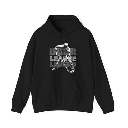 Beer League Legend Mens Hockey Graphic Hoodie
